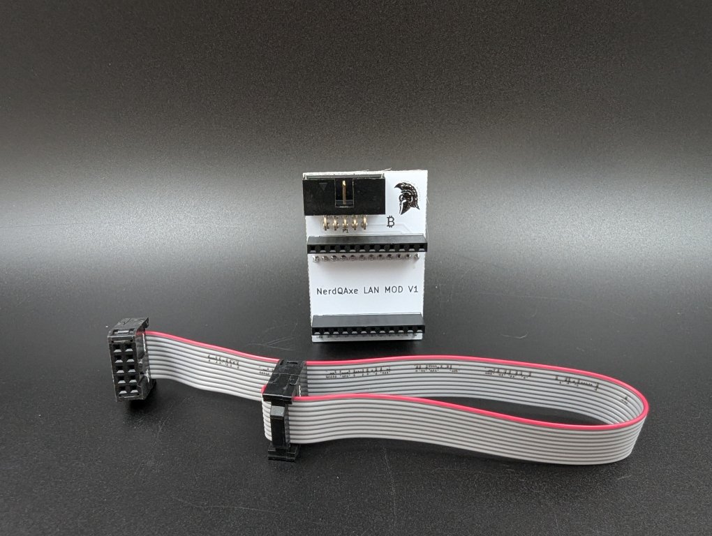 nerdqaxe lan adapter (wired ethernet upgrade for nerdqaxe / solo miners) nerdqaxe lan adapter (wired ethernet upgrade for nerdqaxe / solo miners)