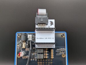 nerdqaxe lan adapter (wired ethernet upgrade for nerdqaxe / solo miners)