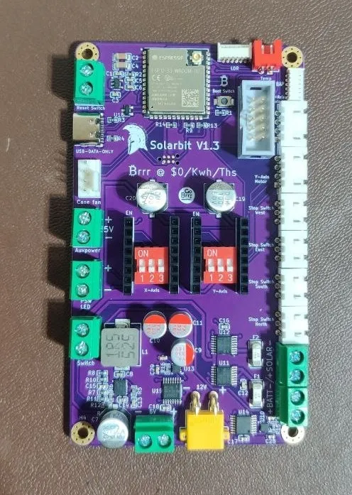 solarbit electronics diy kit (pcb + sensors & wiring) solarbit electronics diy kit (pcb + sensors & wiring)