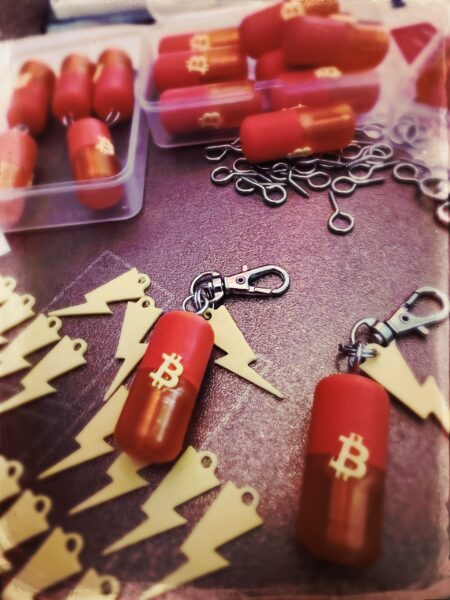 Bolt Orange Pill - Dual-NFC Lightning & LNURL Token